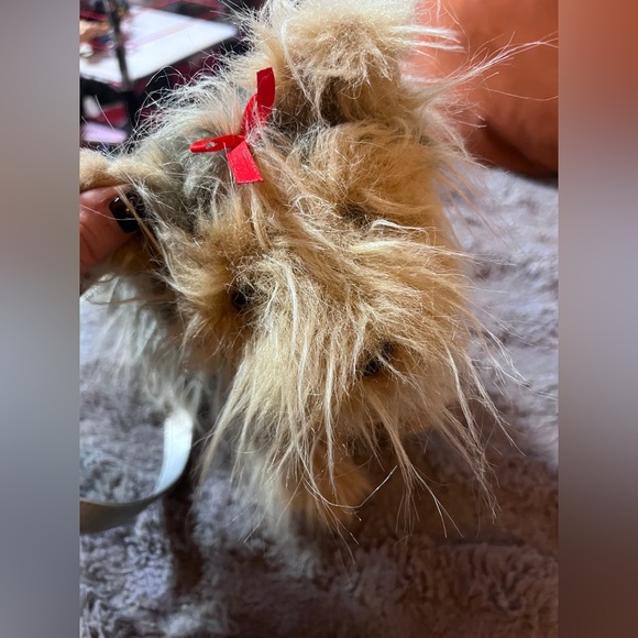 Plush PUPPY AT HEART Yorkshire Terrier FASHION STATEMENT PURSE - Picture 4 of 6